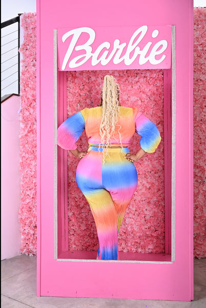 Rainbow City Barbie Set