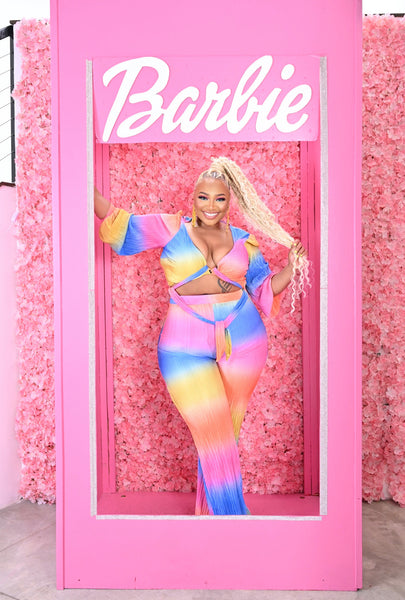 Rainbow City Barbie Set
