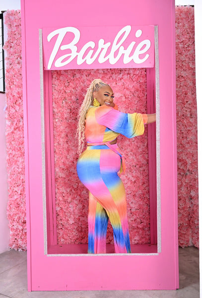 Rainbow City Barbie Set