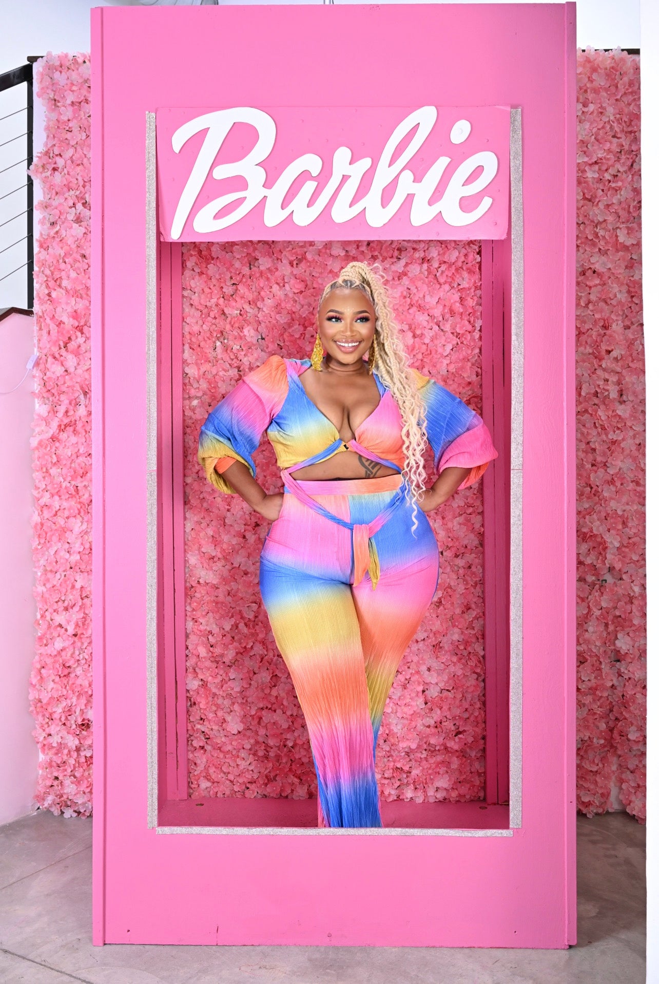 Rainbow City Barbie Set