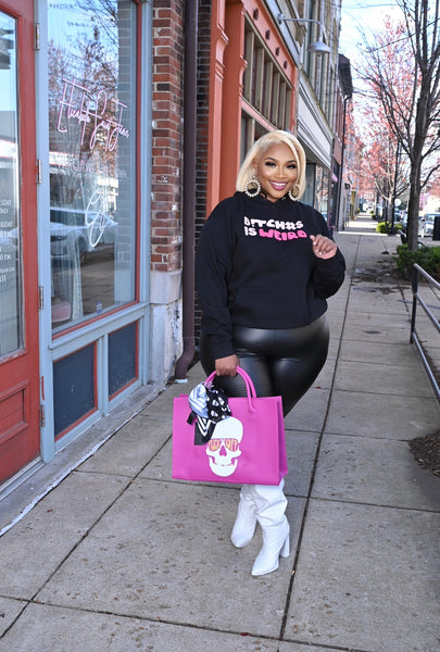 B!TCH#S Is Weird Black Hoodie