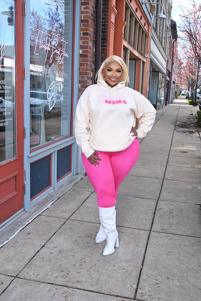 B!TCH#S Is Weird Tan Hoodie