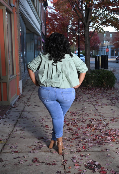 Sage Pixie Babe Top