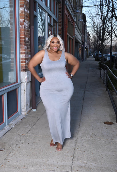 Gray Cutie Season Dress