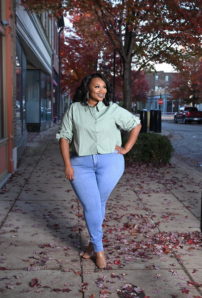 Sage Pixie Babe Top