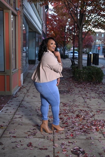 Taupe Pixie Babe Top