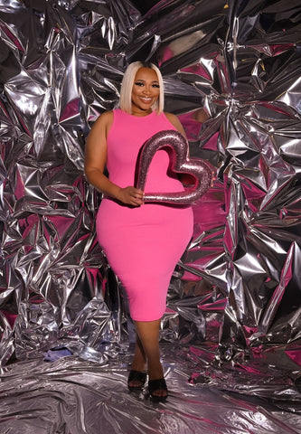 Sunshine Hot Pink Weekend Dress